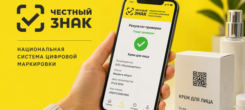 Покупатели все чаще проверяют товары через приложение «Честный ЗНАК»