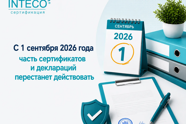 С 1 сентября 2026 года часть сертификатов и деклараций перестанет действовать